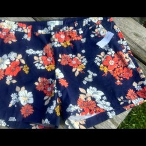 Old navy flower shorts